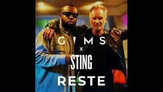 Reste paroles (lyrics) - Gims ft. Sting
