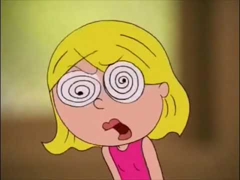 Lizzie gets Dizzy - Compilation (Spinney, Swirly, Ringed Eyes with Circling Stars and Planets)