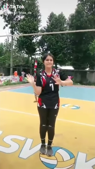 Tik Tok !  Wida Pemain Bola Volly Ball Gokil!!