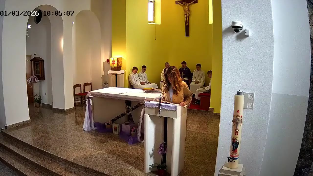 Snimka svete mise iz Vida 01.03.2026