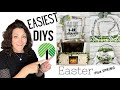 **NEW** EASIEST HIGH END DOLLAR TREE EASTER DIY HOME DECOR | HE IS RISEN INDEED