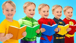 superhero school adventure fun lessons teamwork kids