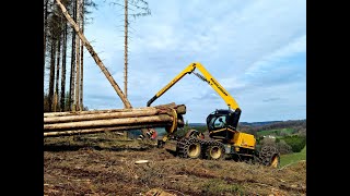 🌲*Highlander in Action* • HL20-1 - 6 Rad • Steilhang-Harvester • Konrad-Forsttechnik • Part-2🌲