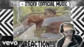 THIS VIDEO LOOK LIKE SICK! Drake - Sticky (Official Music Video) REACTION #music #musicvideoreaction