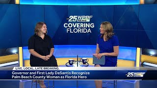Local woman win's Florida Hero Award