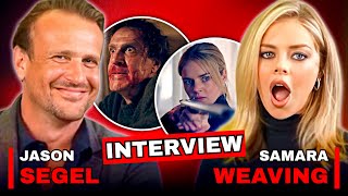 Jason Segel and Samara Weaving Had to Spit on Each Other in This Movie