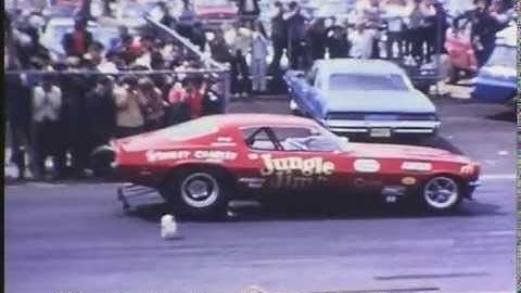 Funny Car Drag Racing in the 1970
