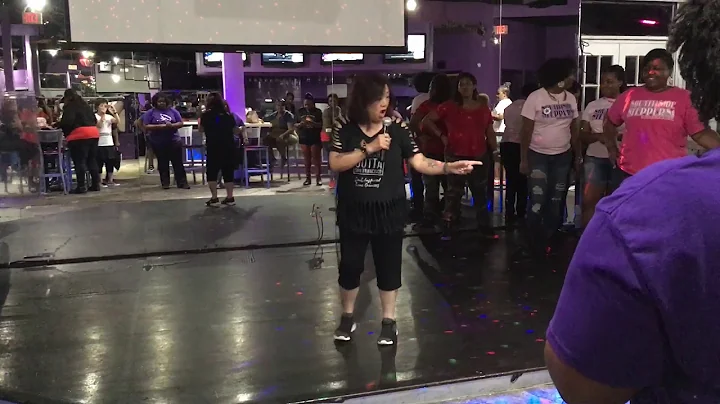 Love Nobody But You Line Dance Demo by April Cowan...