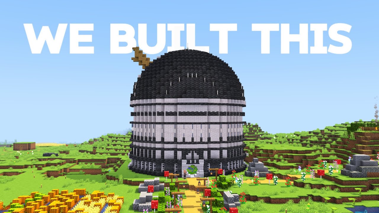 We built a GIANT MAP ROOM in this Minecraft Realm! | Realm tour 2 - YouTube