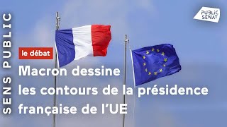 Macron dessine les contours de la présidence française de l’UE