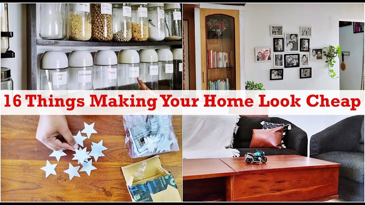 16 Things Making Your Home Look Messy or Cheap (Tamil) | Save Money by Avoiding these Mistakes