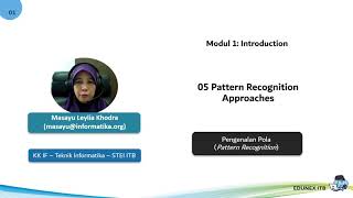 Introduction: Pattern Recognition Approaches