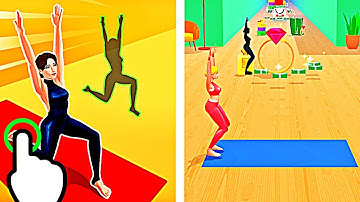 Flex Yoga Master - Flex Yoga Master Girl Run - All Levels iOS Android GamePlay #5