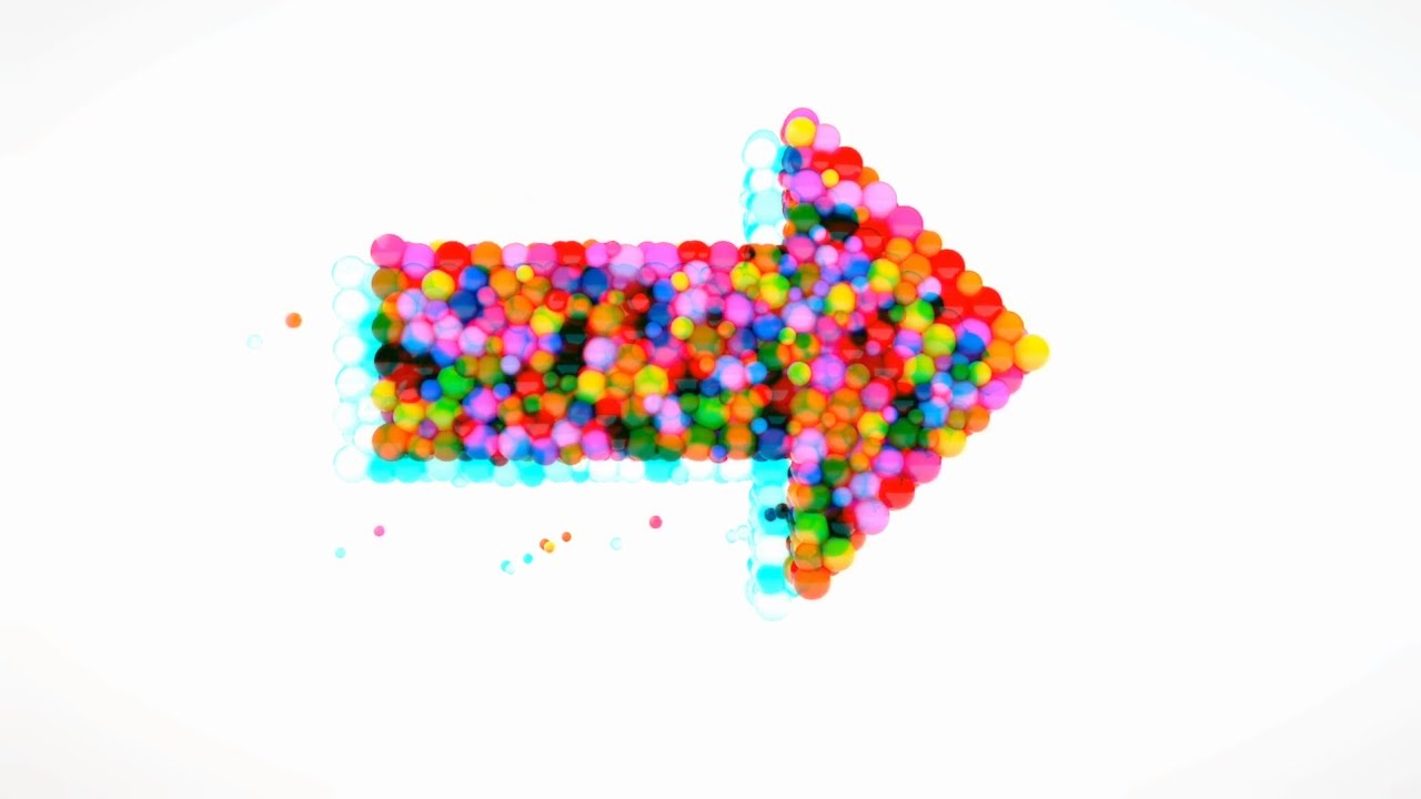 Learn Arrow on 3D ColorBalls Sparta Analygyph effects | Sponsored by: preview2effects