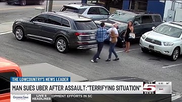 VIDEO: Lowcountry man sues Uber for alleged assault in downtown Charleston
