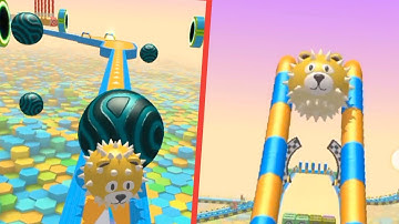 Action Balls - All Levels 143-144, SpeedRun Gameplay, Android IOS, Amaizing Ball Game