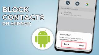 How To Block Contacts On Android screenshot 2