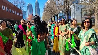 | America | Me | Rath Yatra |&| Saint Patrick's Day | Parade | uptown Charlotte NC | Hare Krishna🙏🌹