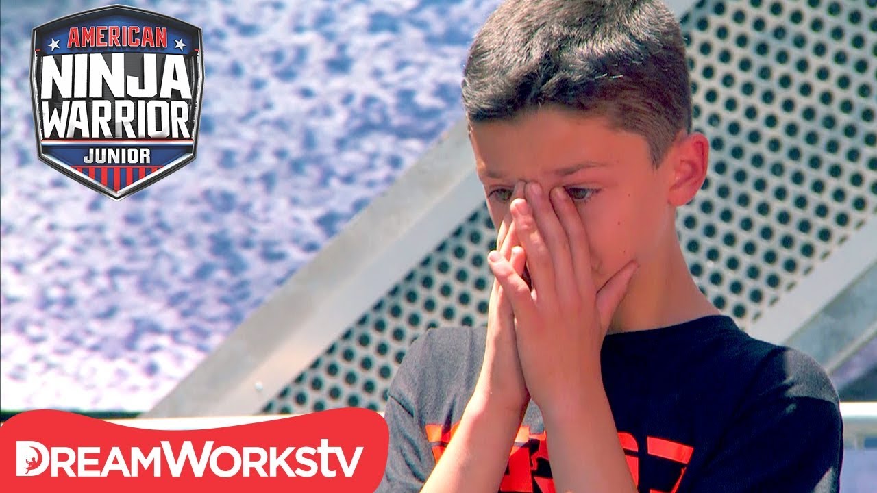 AMERICAN NINJA WARRIOR JR. | A Nervous Start Turns into Epic Win