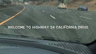Highway 24 California—Scenic Caldecott Tunnel—Concord to Oakland Weekend Drive
