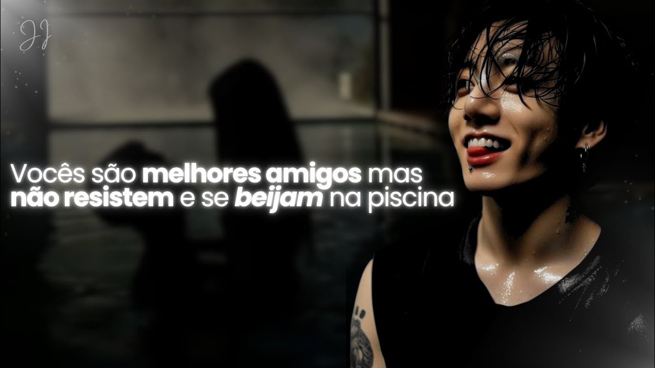 IMAGINE JUNGKOOK | Seu melhor amigo te beijando na piscina 