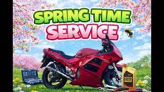 Tool Time - Spring Time Service On The Suzuki RF600R