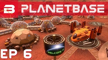 PlanetBase - Meteor Impact !! - Ep 6 (Space Survival Strategy Gameplay)