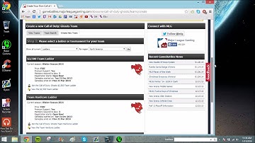 Gamebattles Tutorials | How to Create a Team