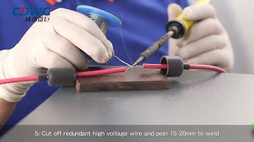 Installation and adjustment of cdwg co2 laser tube