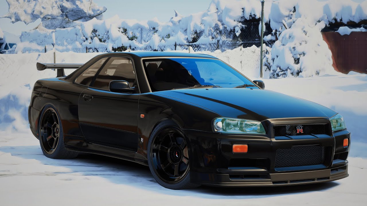*934HP* NISSAN SKYLINE R34 GTR - [ Assetto Corsa ] + Download - YouTube