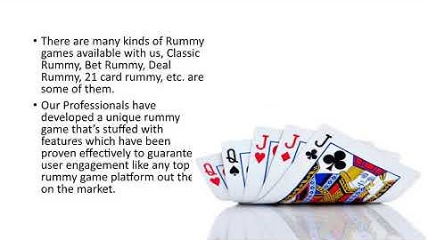 Rummy game development