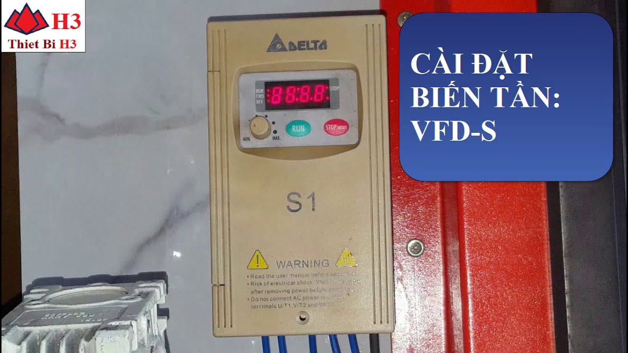 Truyền thông Modbus RTU giữa HMI MCGS với Biến tần Delta