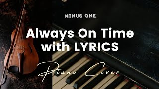 Always on Time by Elevation Worship - Key of G - Karaoke - Minus One - LYRICS - Piano Cover