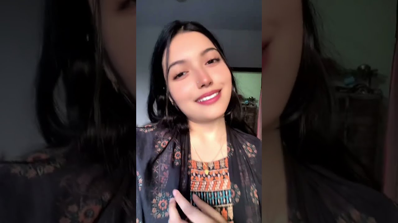 ব্ল্যাক ড্রেসে নাফিসা আপু 🥰🥰 