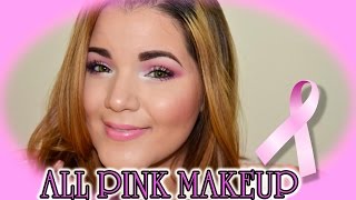 **ALL PINK MAKEUP - Breast Cancer Awareness**