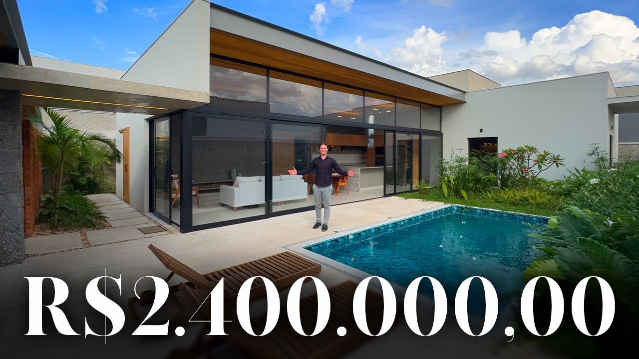 CASA COM ESTILO RÚSTICO 😱