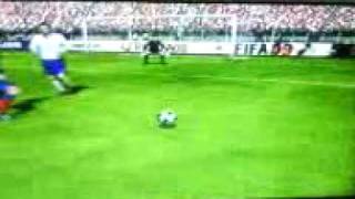 FIFA 09 goal
