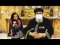 لقاء قداسة البابا تواضروس الثاني مع الطفلة رانسي رأفت أصغر مرنمة في الصعيد 