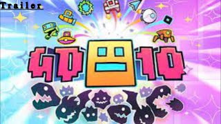 Geometry Dash 10-Year Anniversary - Trailer Video