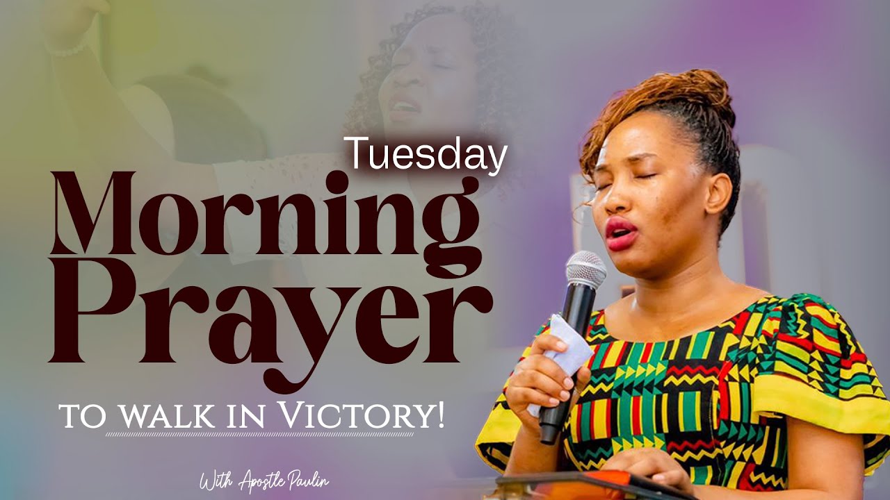 MORNING PRAYER TO WALK IN VICTORY