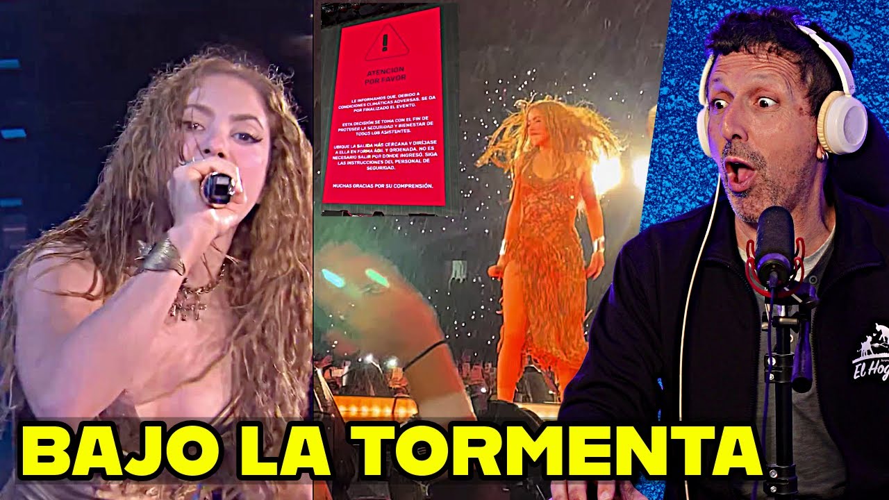 Shakira BAJO LA TORMENTA ⚡ en Córdoba: ¡No creerás lo que pasó!