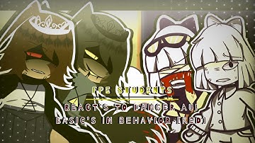 ⚠️ - FPE STUDENT’S REACT’S TO DANGER AU - BASIC’S IN BEHAVIOR [RED] - N0IR -