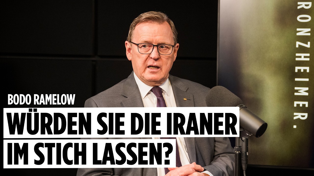 Großer Trump-Streit: Würden Sie die Iraner im Stich lassen? Mit Bodo Ramelow