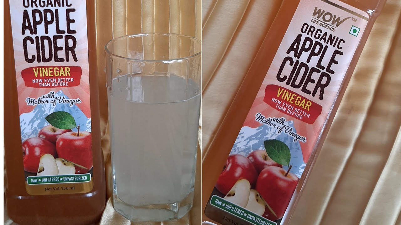 Wow Life Science Organic Apple Cider Vinegar