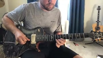2020 PRS Tremonti Model - Artist Package Charcoal with Natural Back and Sides
