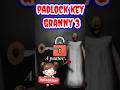 padlock key use granny 3. padlock key का use कैसे करें granny 3 । #trending #ytshorts #youtubeshorts
