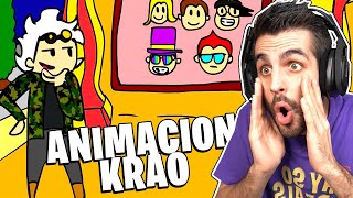 REACCIONANDO A la ANIMACION DE KRAOESP hecha por un SUSCRIPTOR