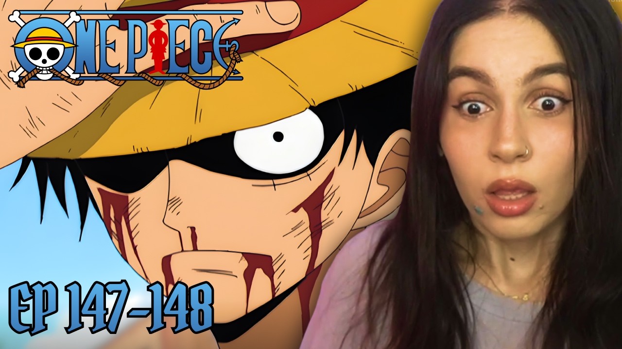 LUFFY DONT FIGHT!! │ONE PIECE Episode 147-148 REACTION!!