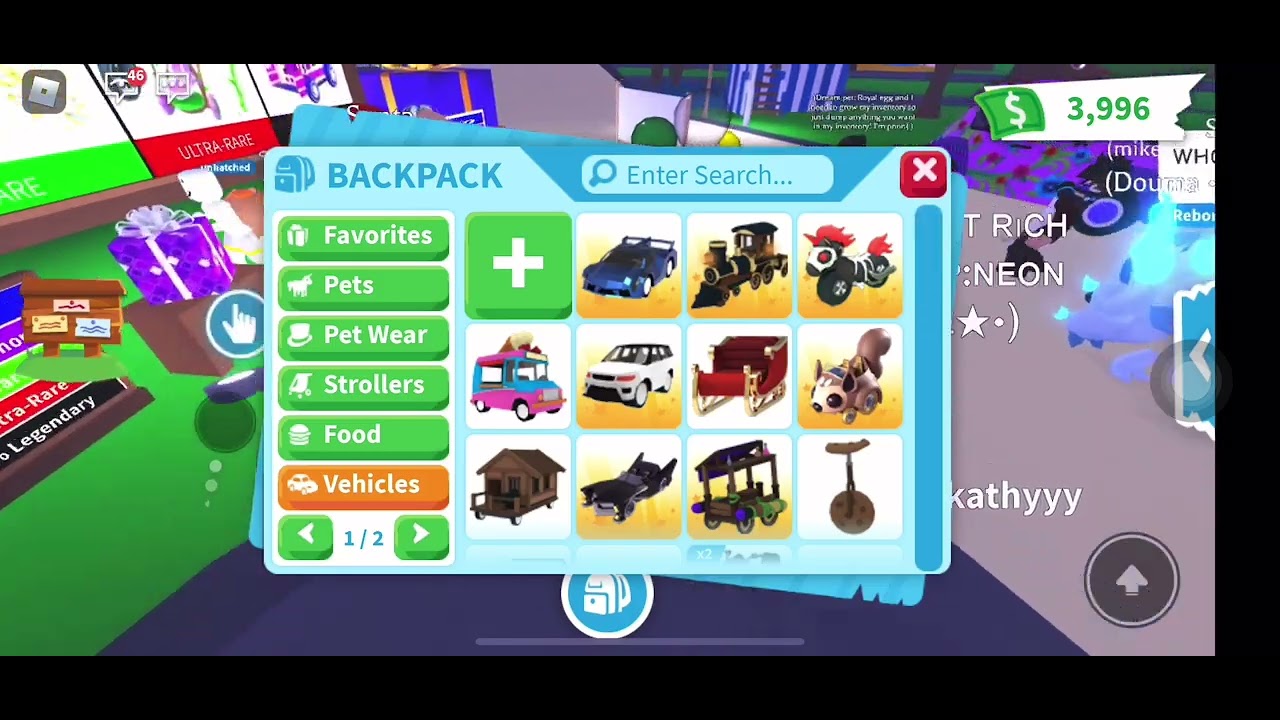 Making a neon husky (Roblox Adopt Me)