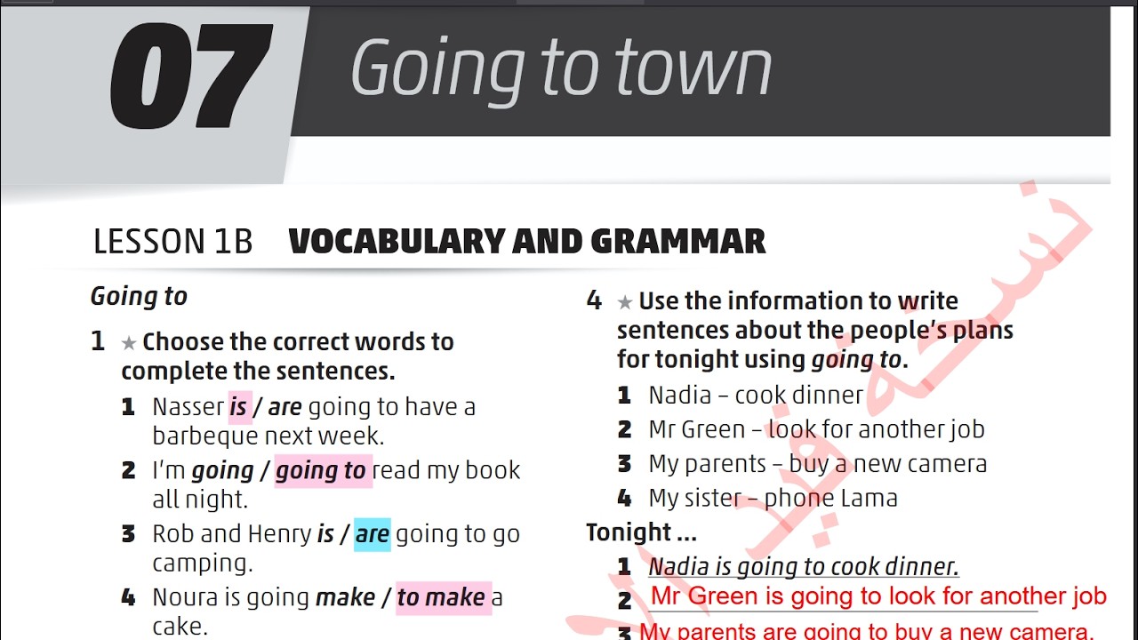 الصف الثامن انجليزي ( الفصل الثاني ) كتاب التمارين صفحه 12 المنهاج الجديد  Jordan High Note